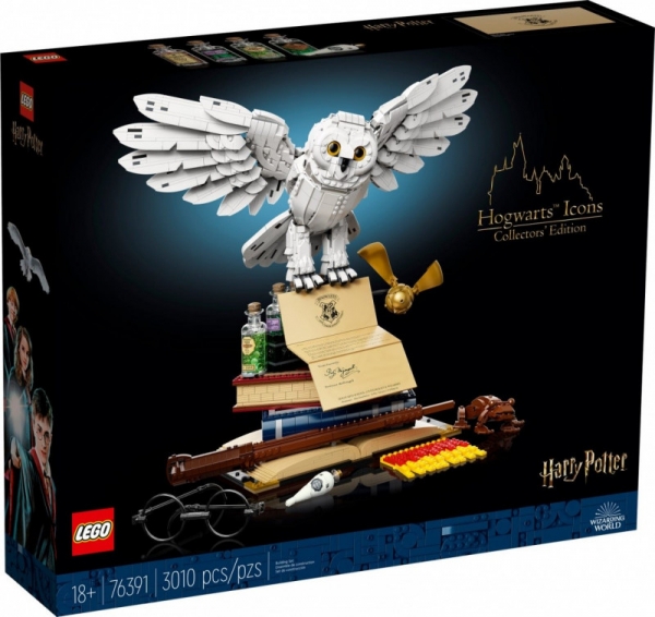 Klocki Harry Potter 76391 Ikony Hogwartu - Hedwiga  (edycja kolekcjonerska) (76391)