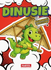 Kolorowanka komiksowa Dinusie z naklejkami - Opracowanie zbiorowe