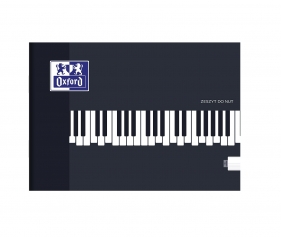 Zeszyt Do Nut Oxford A5/16k pięciolinia