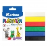 Plastelina Mst Toys 6 kol. Karb mix (202138)