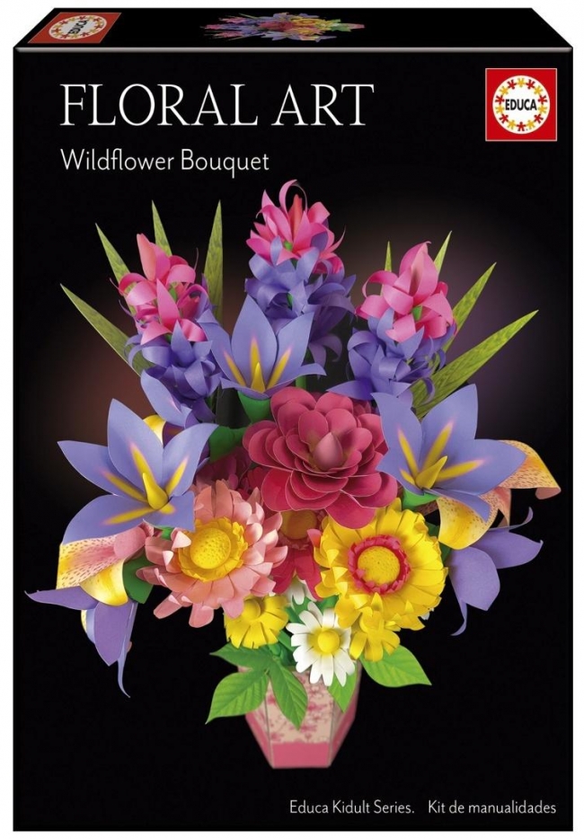 Sztuka kwiatowa - Bukiet kwiatów polnych