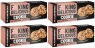 4x FITKING Ciastka Choco Chip 135g