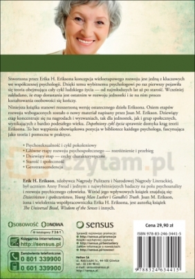 Dopełniony cykl życia - Erikson Erik H.