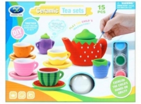 Zestaw kreatywny do malowania naczynia 15el