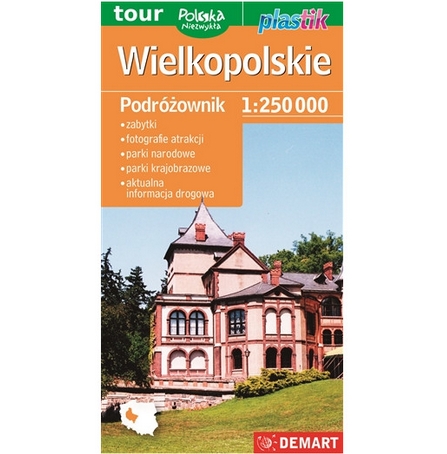 Wielkopolskie. Podróżownik 1:250 000