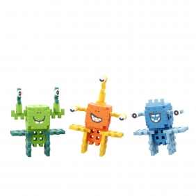 Mini Waffle, Crazy Monsters 60 el. - Space Jinks (906415)