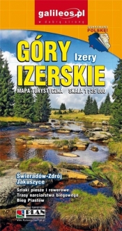 Mapa - Góry Izerskie 1:25 000 - Opracowanie zbiorowe