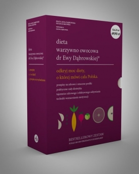 Pakiet Dieta warzywno-owocowa dr Ewy Dąbrowskiej - Paulina Borkowska, Beata Anna Dąbrowska