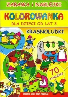 Krasnoludki kolorowanka - Guzowska Beata<br />