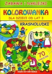 Krasnoludki kolorowanka
