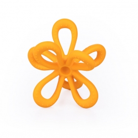 GiliGums, Gryzak uspokajający Kwiatek - pomarańczowy (GG40416)