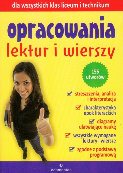 Opracowania lektur i wierszy