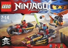 Lego Ninjago Pościg na motocyklu (70600)