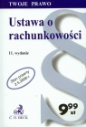 Ustawa o rachunkowości  Kajdanowicz Renata /red./