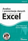  Analiza i prezentacja danych w Microsoft ExcelVademecum Walkenbacha