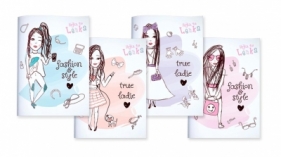 Zeszyt A5/32K kratka Lenka Fashion (10szt) STRIGO