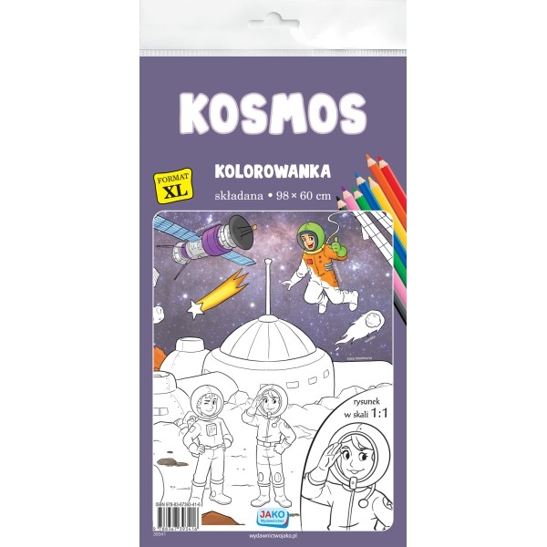 Kolorowanka XL. Kosmos