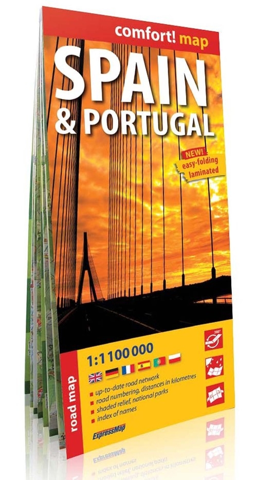 Hiszpania i Portugalia 1:1100 000