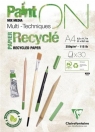 Blok A4 papier z recyklingu 250g 30ark