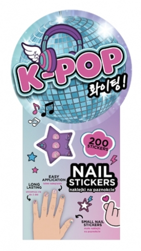 Coolpack, Naklejki na paznokcie - K-Pop Rainbow