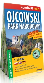 Ojcowski Park Narodowy mapa kieszonkowa 1:25 000