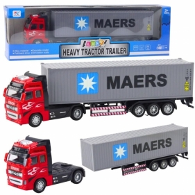 Ciężarówka kontener z napędem Pull-Back