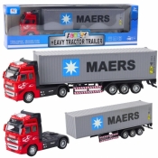 Ciężarówka kontener z napędem Pull-Back