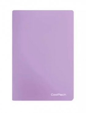 Coolpack, Zeszyt PP A5/60 k. linia Pastel - Powder Purple (49416CP)