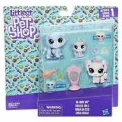 Littlest Pet Shop, Zestaw figurek - Puppies (B9346/C2097)