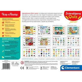 Uczę się bawiąc. Mówiące pióro: Interaktywny Quiz Junior (50941)