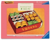 Ravensburger, Puzzle Mini 100: Kawaii Kocie Bento (12002041)