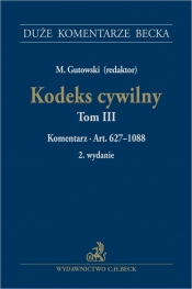 Kodeks cywilny Tom III Komentarz do art 627-1088