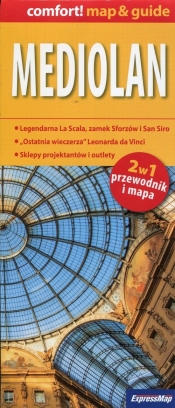 Mediolan 2w1 przewodnik i mapa