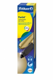 Pióro kulkowe Twist Pure gold