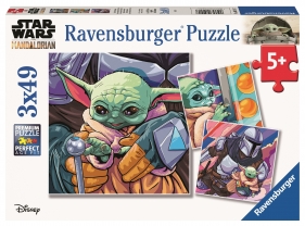 Ravensburger, Puzzle 3x49: Mandalorian (5241)