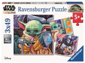 Ravensburger, Puzzle dla dzieci 2D 3x49: Mandalorian (5241)