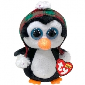 Beanie Boos: Cheer - maskotka Świąteczny pingwin, 15cm (36241)