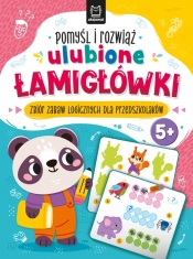 Pomyśl i rozwiąż ulubione łamigłówki. Zbiór zabaw logicznych dla przedszkolaków. Od 5 lat - Beata Karlik