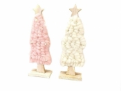 Dekoracja świateczna Choinka drewniana MIX