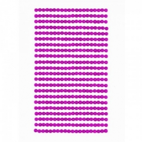 Perełki samoprzylepne 4mm 440szt. dark pink