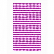 Perełki samoprzylepne 4mm 440szt. dark pink
