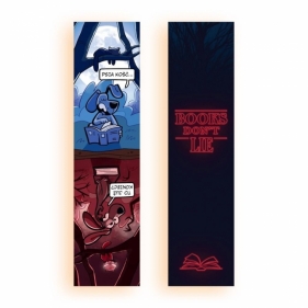 Zakładka kartonowa - Books Dont Lie