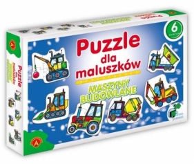 Puzzle dla maluszków: Maszyny budowlane (0541)