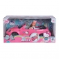 Steffi: lalka w kabriolecie VW Beetle z motywem Hello Kitty
