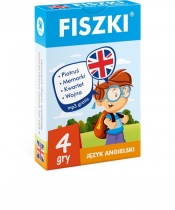 Fiszki 4 gry do nauki angielskiego - Kinga Perczyńska