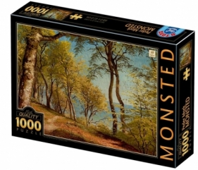 Puzzle 1000: Peder Mork Monsted, Brzozy na wybrzeżu