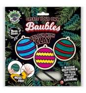 Zestaw do kolorowania plasteliną na drewnie - Bąbki