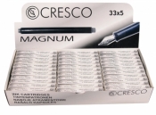 Naboje do pióra Cresco 5szt MAGNUM czarne (080036)