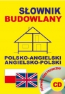 Słownik budowlany polsko-angielski angielsko-polski + CD Jacek Gordon