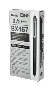 Paczka Długopis 0,7 mm BX467 czarny 12 szt.